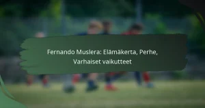 Fernando Muslera: Elämäkerta, Perhe, Varhaiset vaikutteet