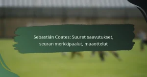 Sebastián Coates: Suuret saavutukset, seuran merkkipaalut, maaottelut